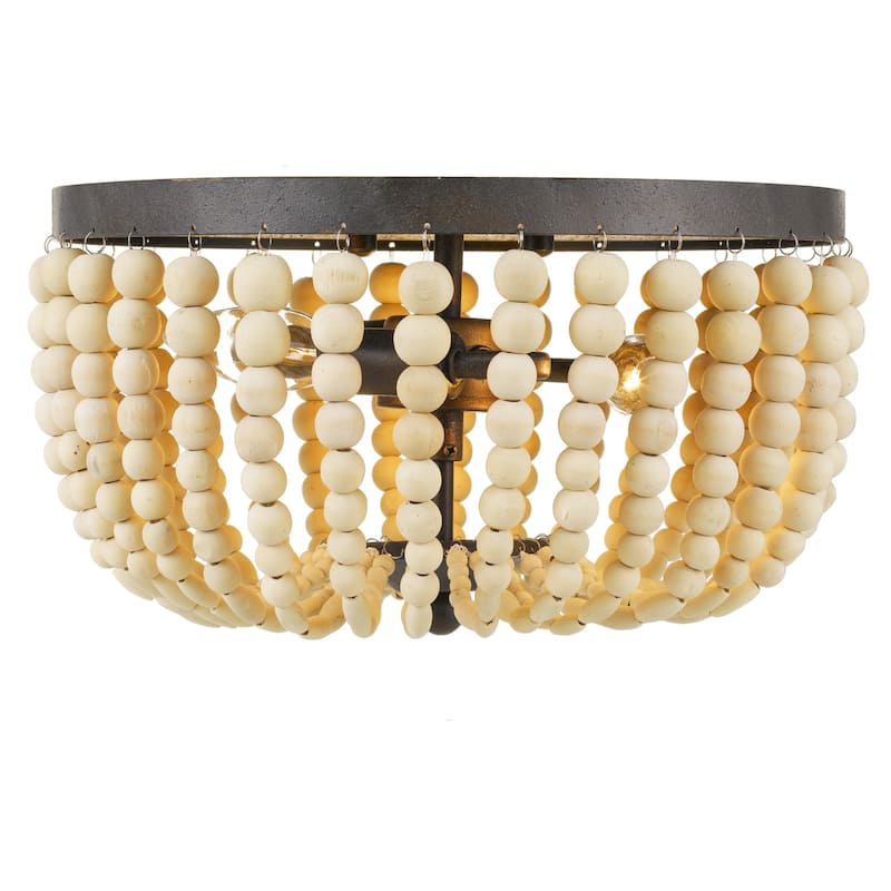 Crystorama Lighting Group Rylee 3 Light 13" Wide Flush Mount Ceiling