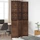 Option Dark brown 3 panels