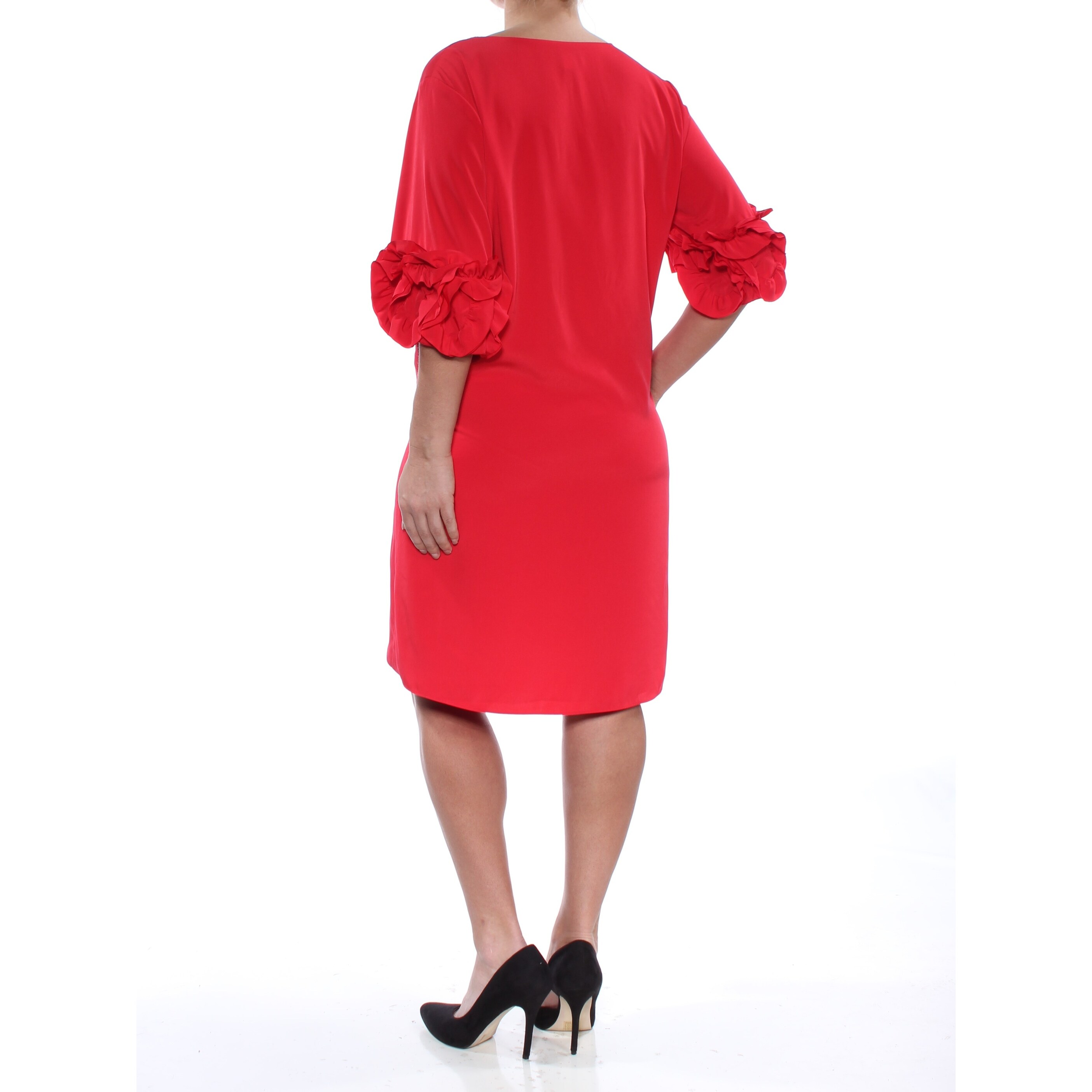 alfani red dress
