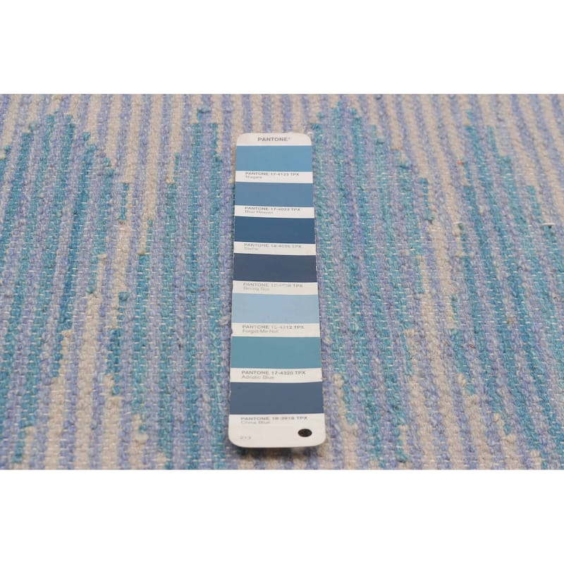 Ankara Blue Kilim 5'2" x 7'9" - 5'2 x 7'9