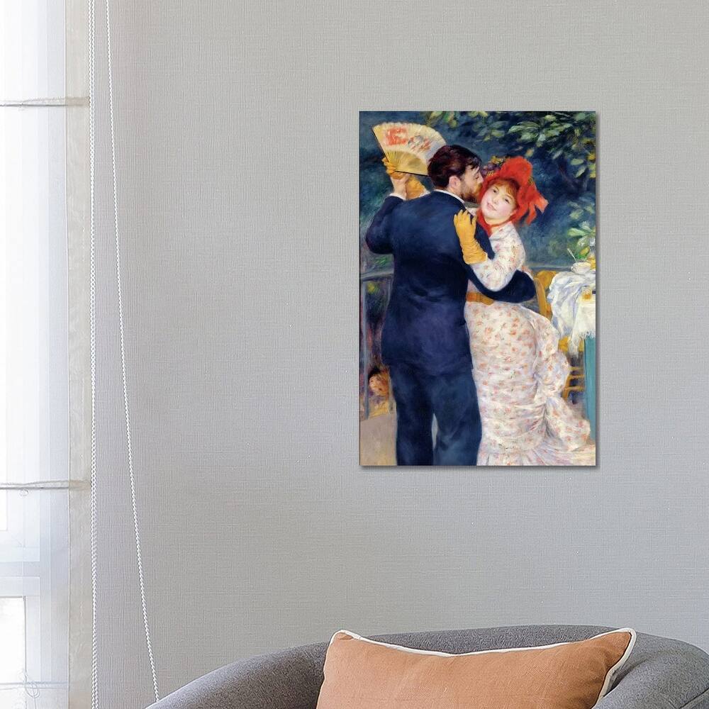 iCanvas "A Dance in the Country, 1883 " by Pierre-Auguste Renoir Canvas Print