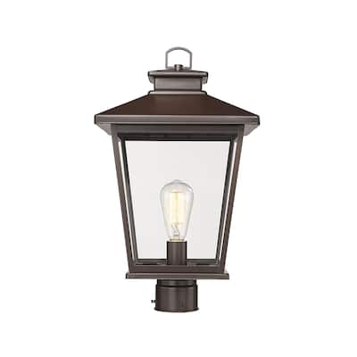 Millennium Lighting Bellmon 1 Light Outdoor Post Lantern with a Clear Glass Shade