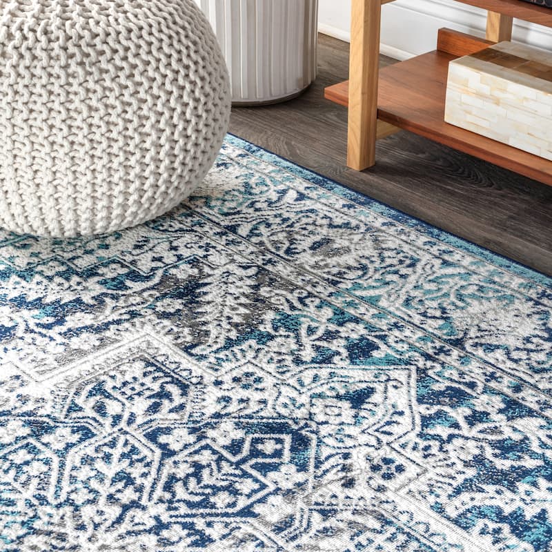 JONATHAN Y Traditional Persian Vintage Medallion Area Rug
