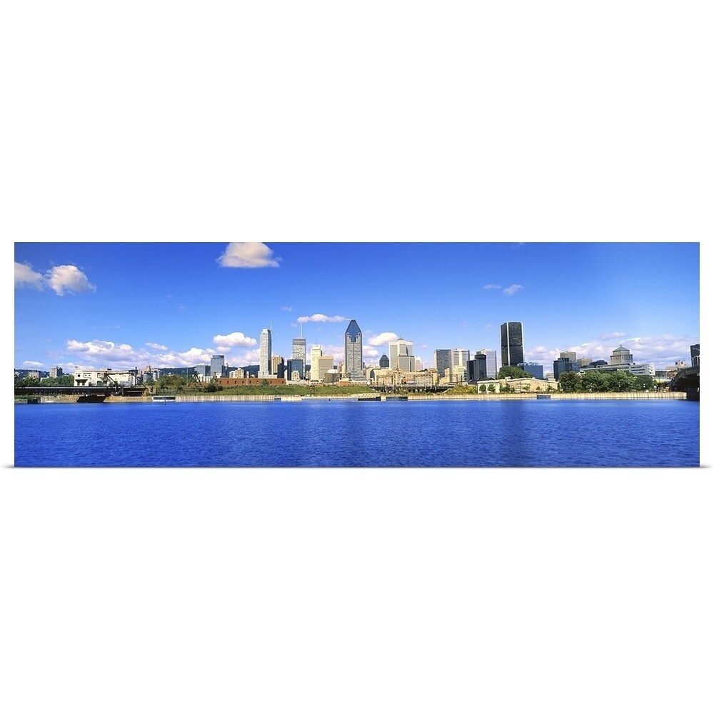 Shop City At The Waterfront Lachine Canal Montreal Quebec Canada Poster Print Overstock 16891844