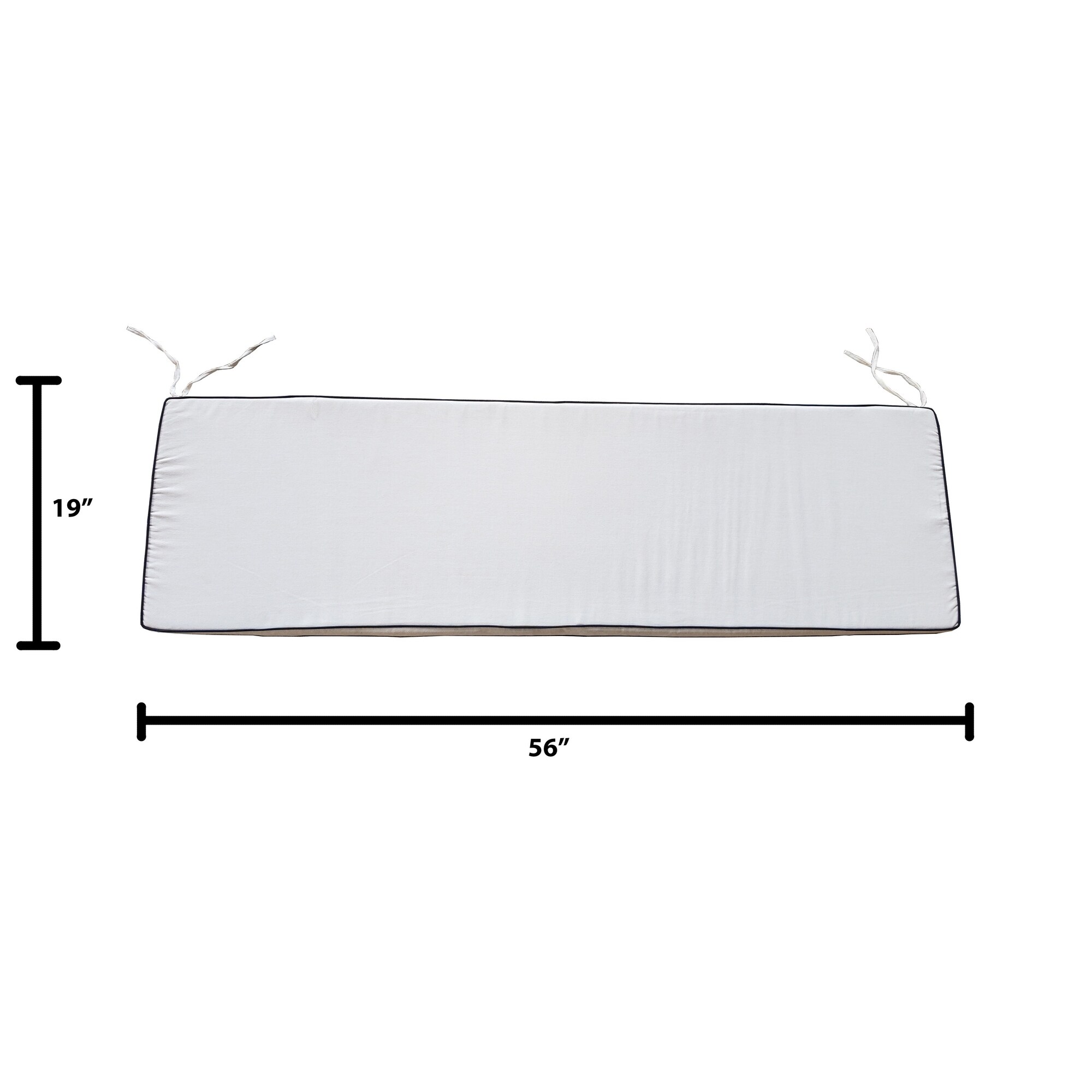 Shop Chic Teak Cushion For Chic Teak 5 Foot Teak Castle Benches With And Without Arms Overstock 31927392