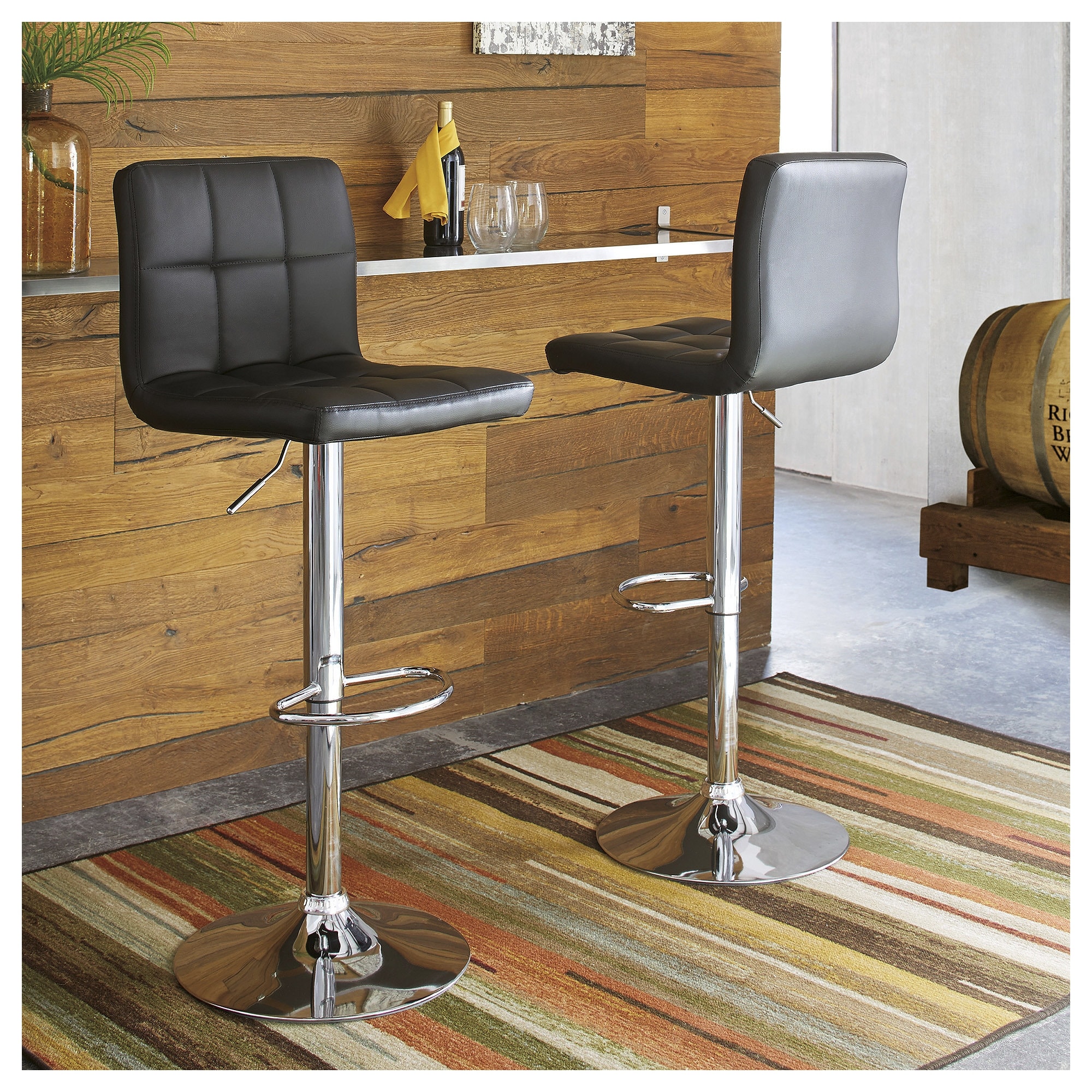 Adjustable Height Barstools