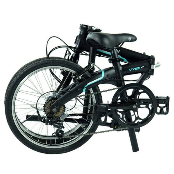 Shop Dahon Vybe D7 Folding Bike 20 With Abus 410 Ultra U Lock