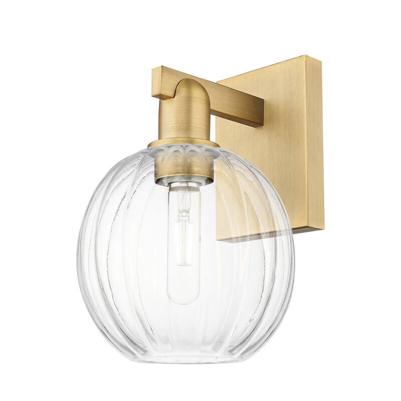 Innovations Lighting Downtown Urban - Preston - 1 Light 7" Globe Shade Wall-mounted Sconce