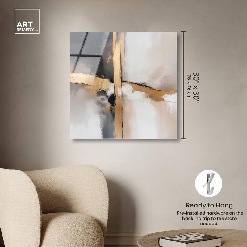 Golden Hour I Acrylic by Art Remedy, Ready to Hang