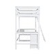 preview thumbnail 17 of 32, Twin Size Solid Wood Loft Bed with Desk, Blackboard, and Drawers