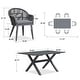 preview thumbnail 15 of 14, PURPLE LEAF Patio Dining Set with Outdoor Aluminium Dining Table and Woven Rattan Chairs