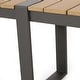 preview thumbnail 10 of 27, Mora Outdoor Aluminum Outdoor 6 Piece Dining Set by Christopher Knight Home