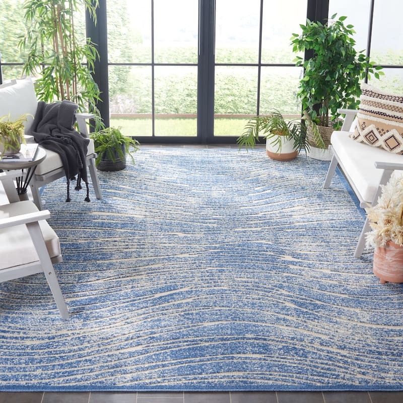 SAFAVIEH Cottage Yadviga Transitional Indoor/Outdoor Rug
