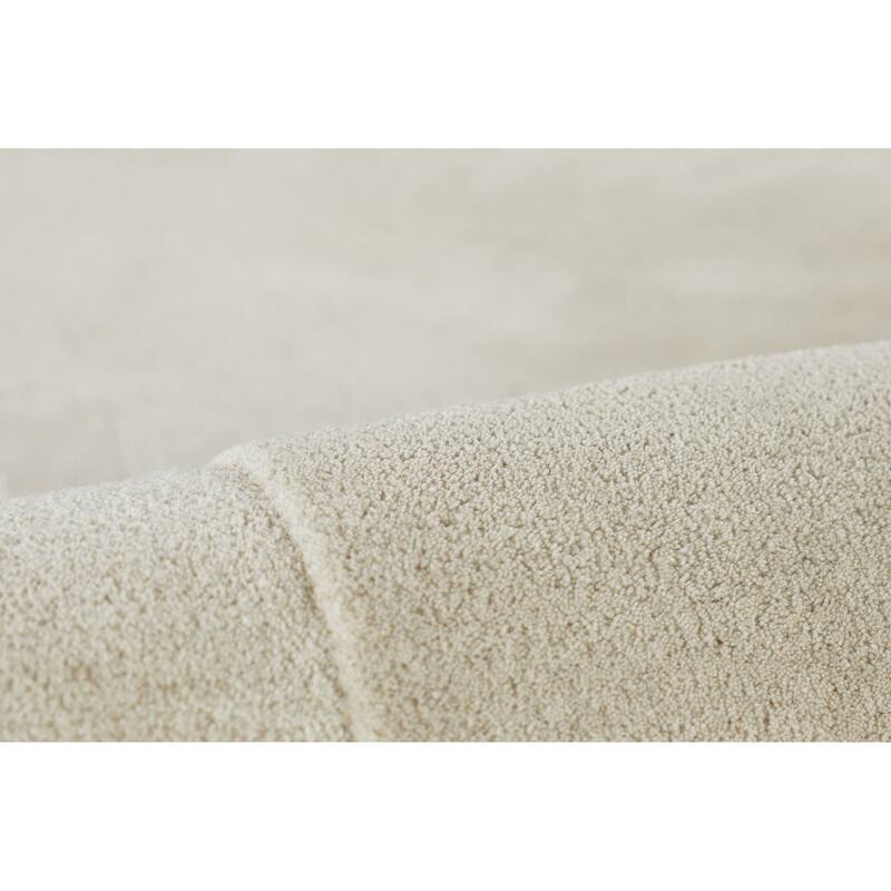 Momeni Claude Hand Tufted Wool Solid Color Area Rug
