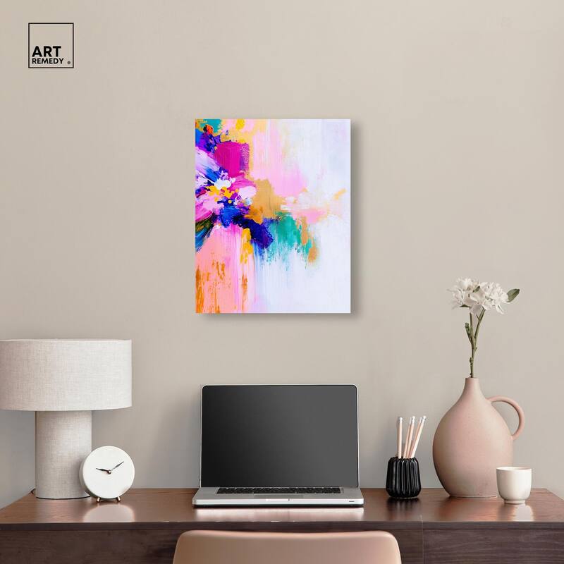 Contrast of Purity III Canvas by Art Remedy, Gallery Wrapped