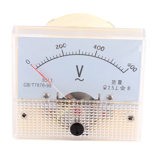 AC 0-600V Analog Panel Volt Voltage Meter Voltmeter Gauge - AC 0