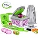preview thumbnail 1 of 6, 13X Vegetable Chopper Food Slicer Onion Cutter Dicer Veggie Fruit Tomato Kitchen - M