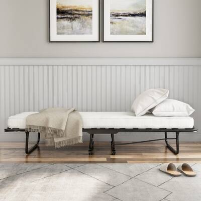 Henderson Space Saving Folding Bed with Thick Mattress