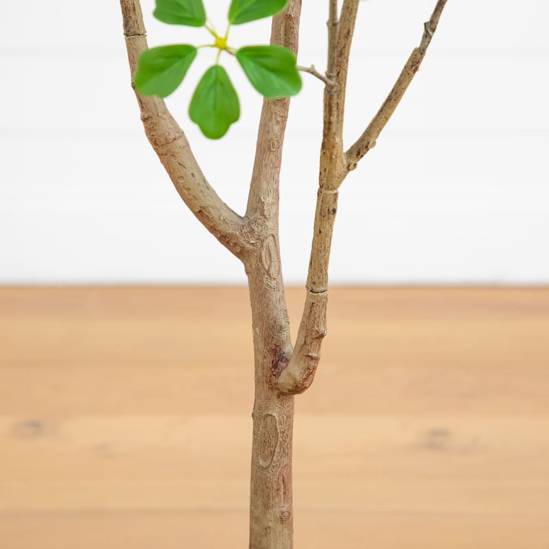 5-ft Artificial Dogwood Tree with Real Touch Leaves