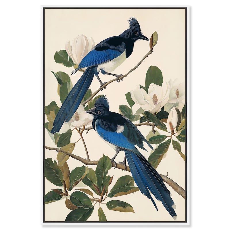 Twilight Treetop Canvas by Art Remedy - 36" x 54" - White