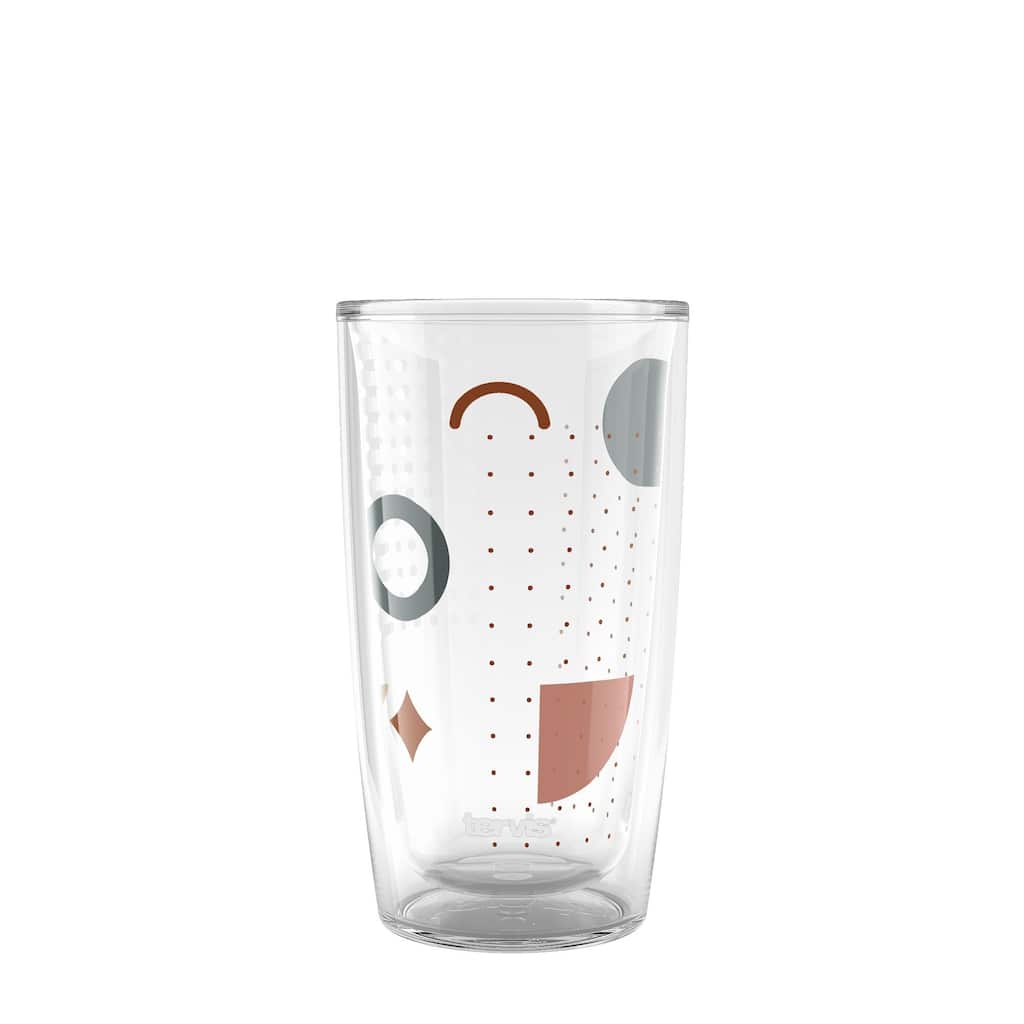 Tervis Mid Mod Jazz Collection Staccato Made in USA Double Walled Insulated Travel Tumbler, Staccato - 16oz