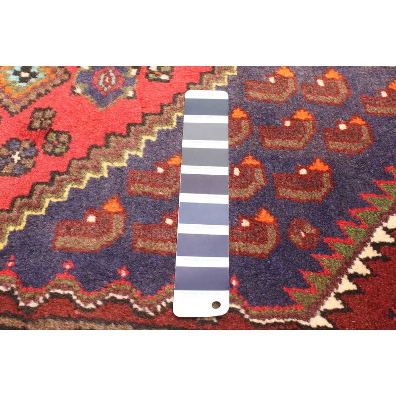 ECARPETGALLERY Hand-knotted Andelz Dark Navy Wool Rug - 4'1 x 6'10