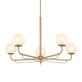 Minka Lavery 3795 Whitehall 5 Light 38" Wide Chandelier