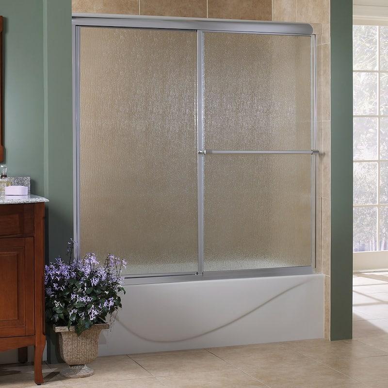 CRAFT + MAIN TDST6058-RN Tides 58" High x 60" Wide Sliding Framed Tub