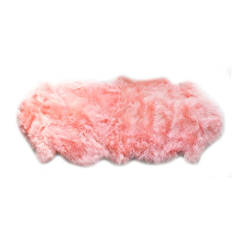 Silver Orchid Nansen Genuine Soft Australian Sheepskin Rug