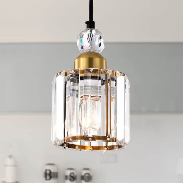slide 2 of 10, Sree 6 Inch Modern Contemporary Kitchen Island Pendant 1-Light