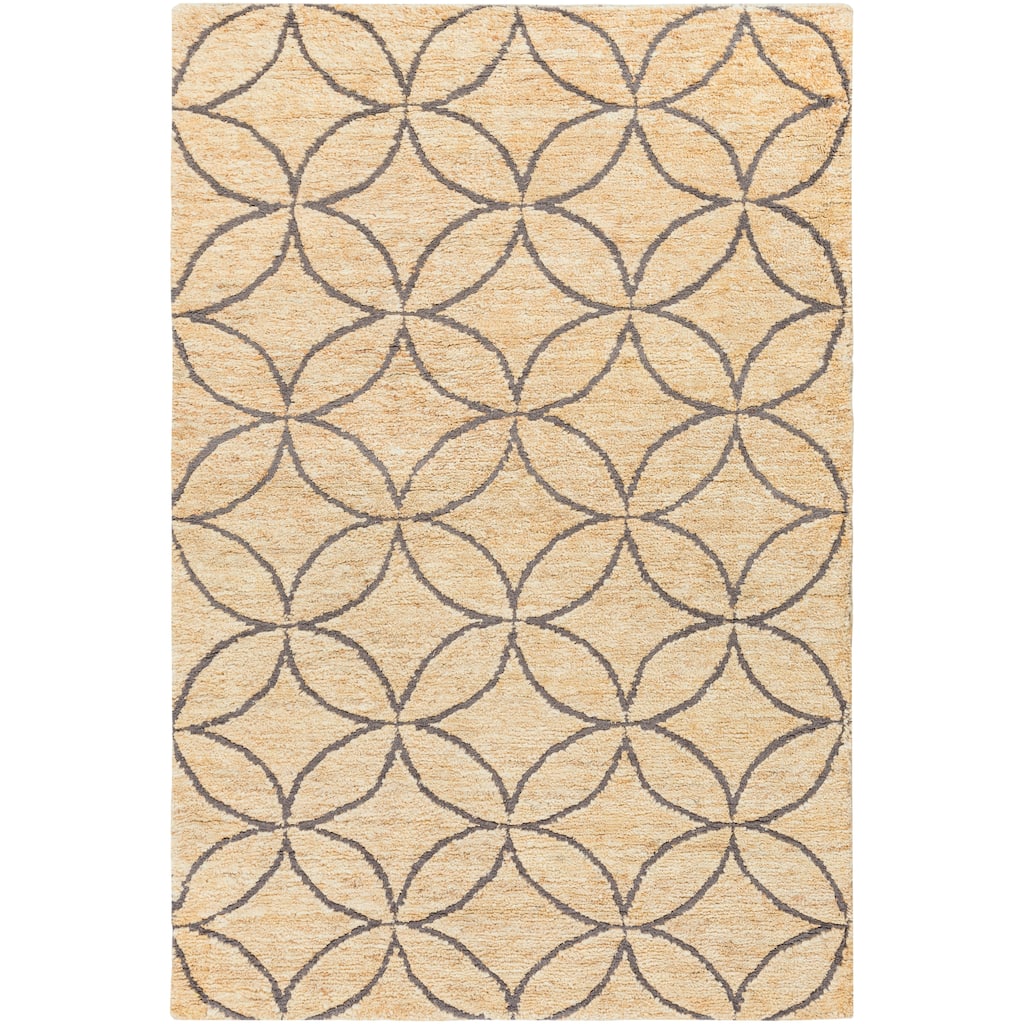 Hand-Knotted Ballina Indoor Area Rug - 5' x 8' - 5' x 8'