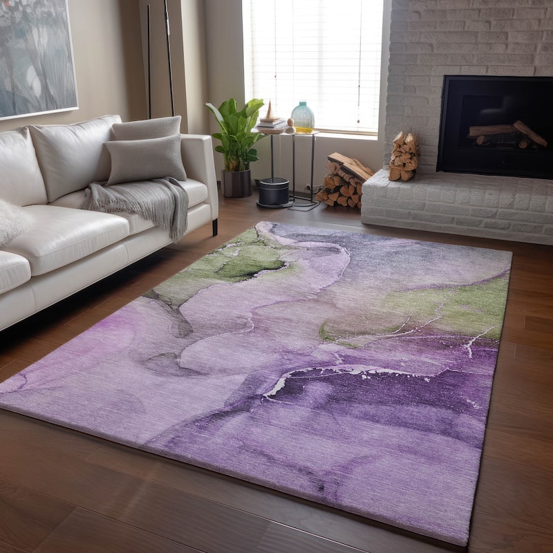 Premium Washable Super Soft Abstract Mayfield Rug