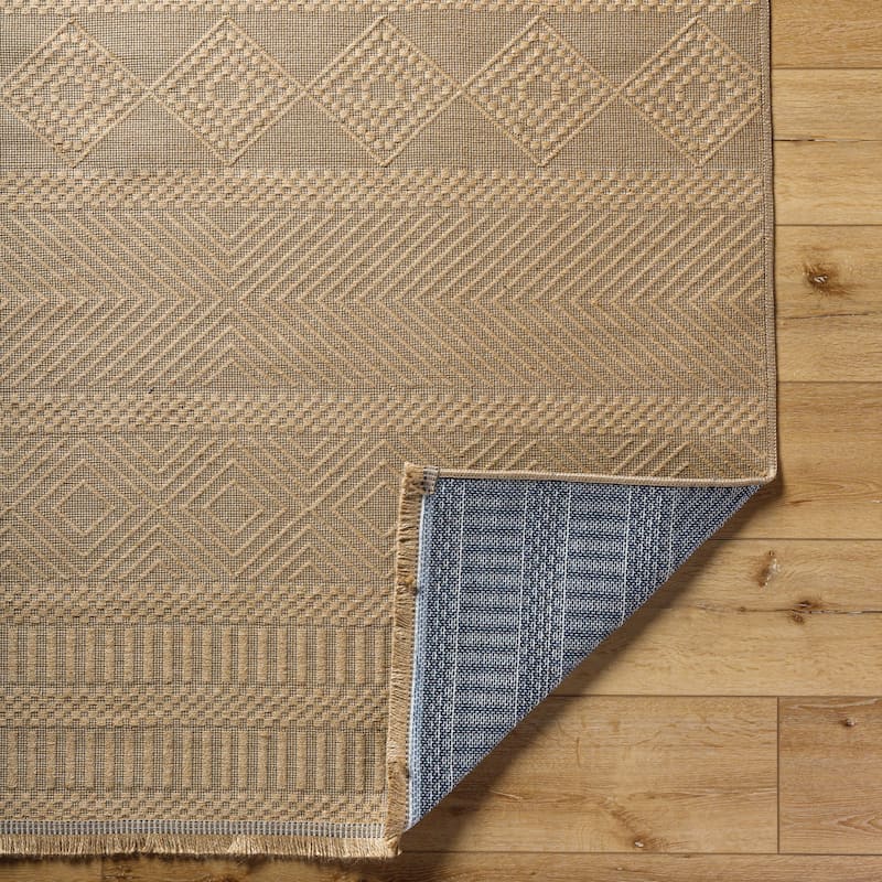 Livabliss Transitional Mystery Medallion Washable Area Rug