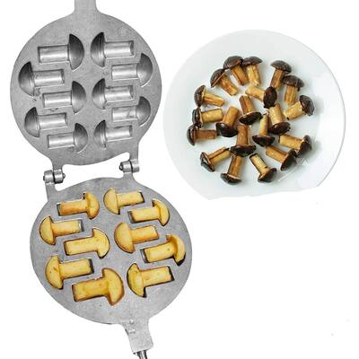 Mushroom-Shaped Cookie Pastry Maker Iron Pan