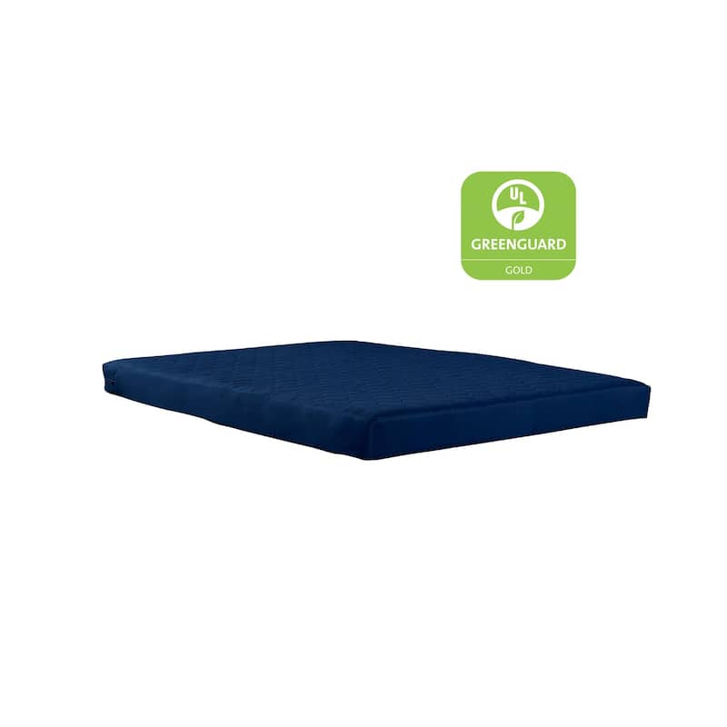 DHP Dana 6 Inch Quilted Mattress with Removable Cover and Thermobonded Polyester Fill