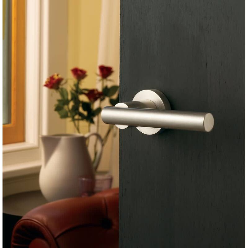 Baldwin Single Right Hand Estate Lever Minus Rosettes