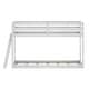 preview thumbnail 17 of 24, Now Furniture Low Bunk Bed for Kids, Twin over Twin