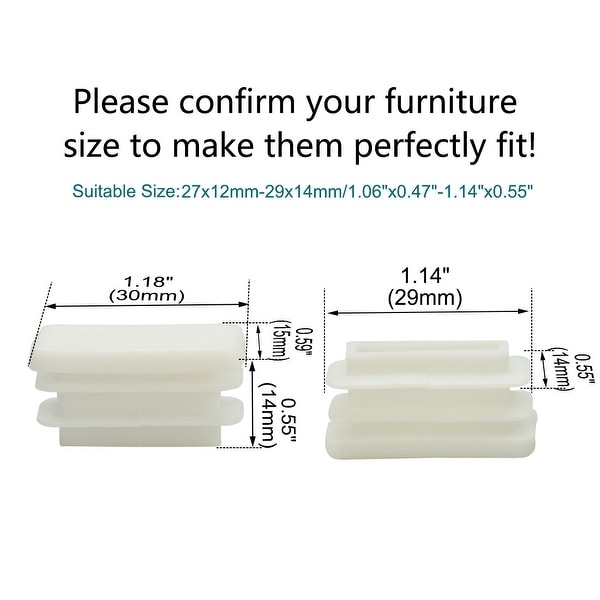 Patio chair feet hot sale inserts