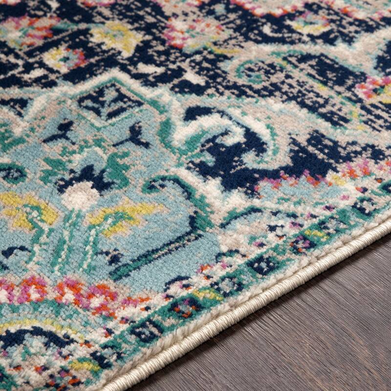 Livabliss Paramount Updated Traditional Medallion Area Rug