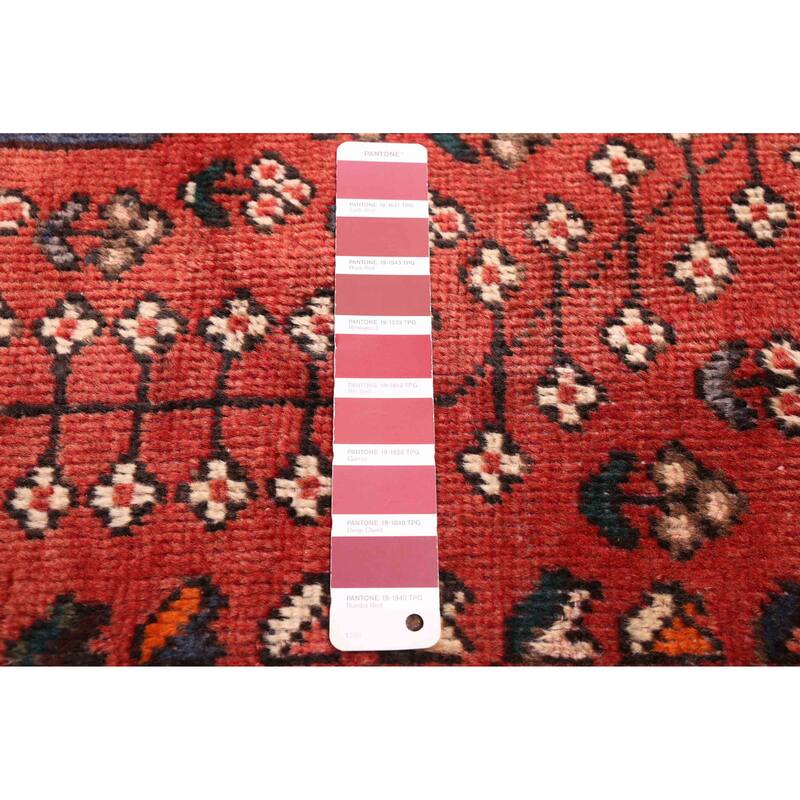 ECARPETGALLERY Hand-knotted Konya Anatolian Red Wool Rug - 6'10 x 9'9