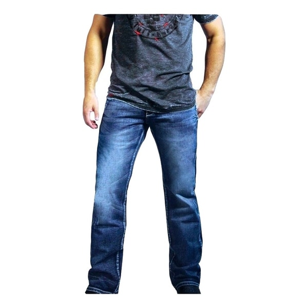 light wash bootcut jeans mens