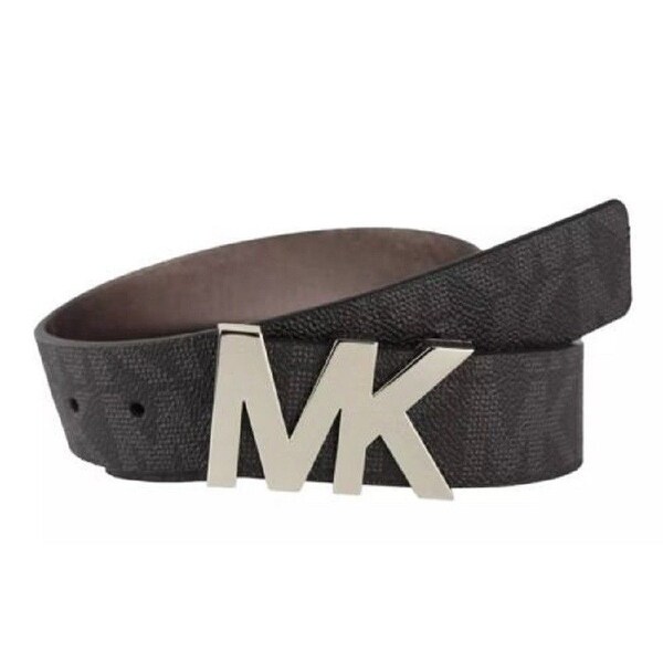 all black michael kors belt