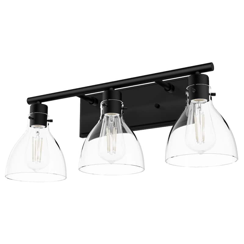 Hunter Van Nuys Bathroom Vanity Wall Light - Bathroom, Laundry - Transitional, Vintage, Farmhouse - Damp Rated!