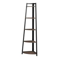 Buy Black Corner Bookshelves Bookcases Online At Overstock Our Best Living Room Furniture Deals