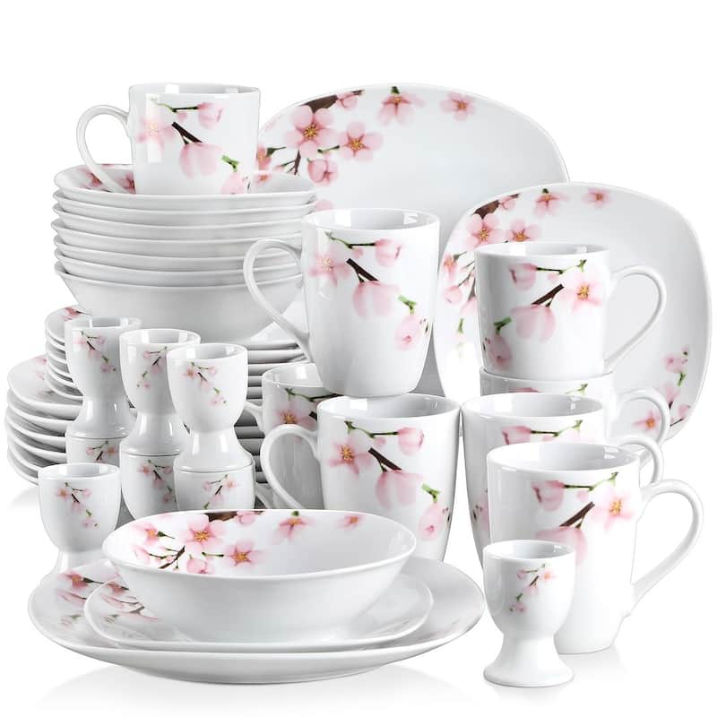 VEWEET Annie Porcelain Elegant Dinnerware Set