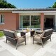 preview thumbnail 5 of 18, Patio Festival Thermal Transfer 4-Piece Outdoor Dining Set