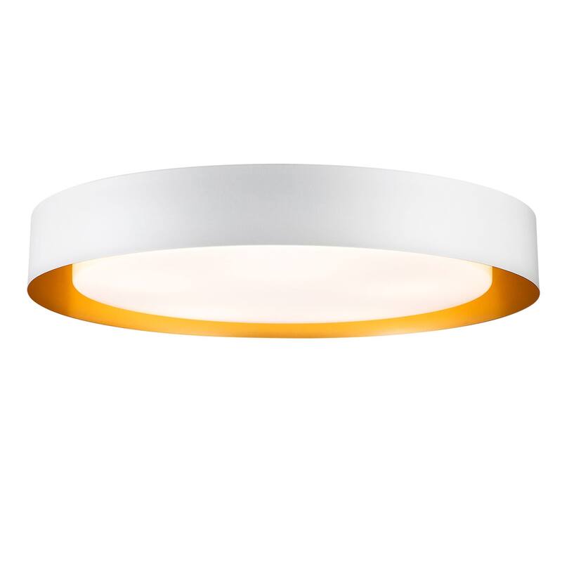Modern Minimalist Round Drum Flush Mount Ceiling Lights