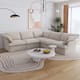 Option beige&without ottoman