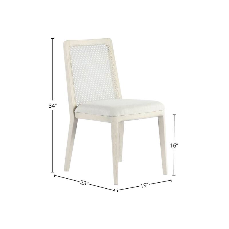 Benji Ash Upholstered Dining Chairs (Set of 2)