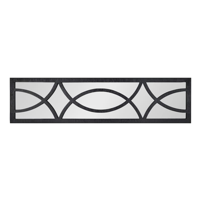Kate and Laurel Tolland Wood Panel Wall Mirror